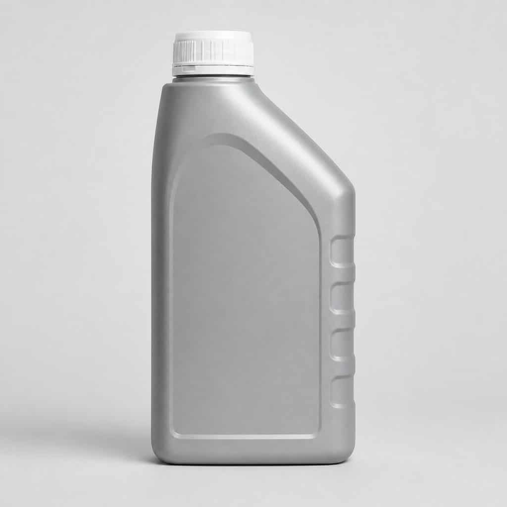 Flacon d'additif anti-fuite pour circuit de refroidissement sur fond neutre
