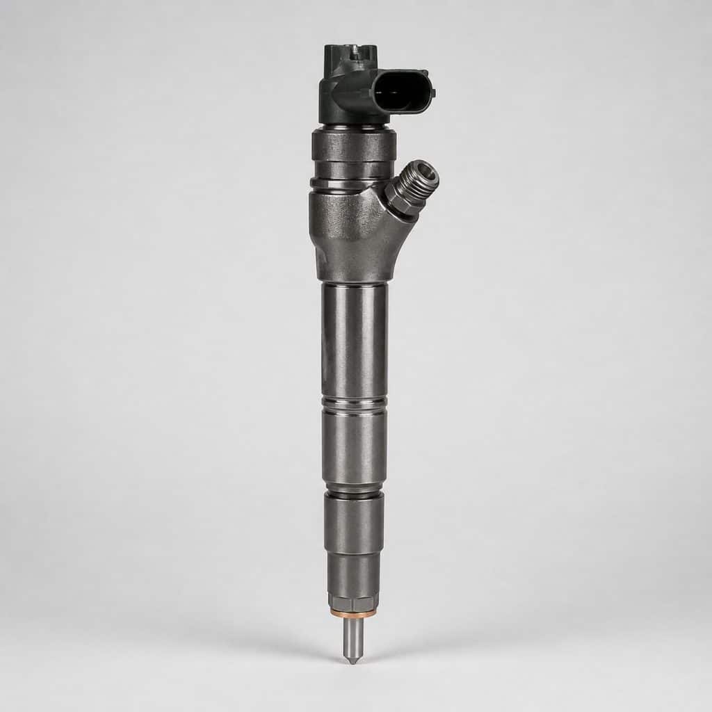 Injecteur diesel entrée de gamme sur fond neutre