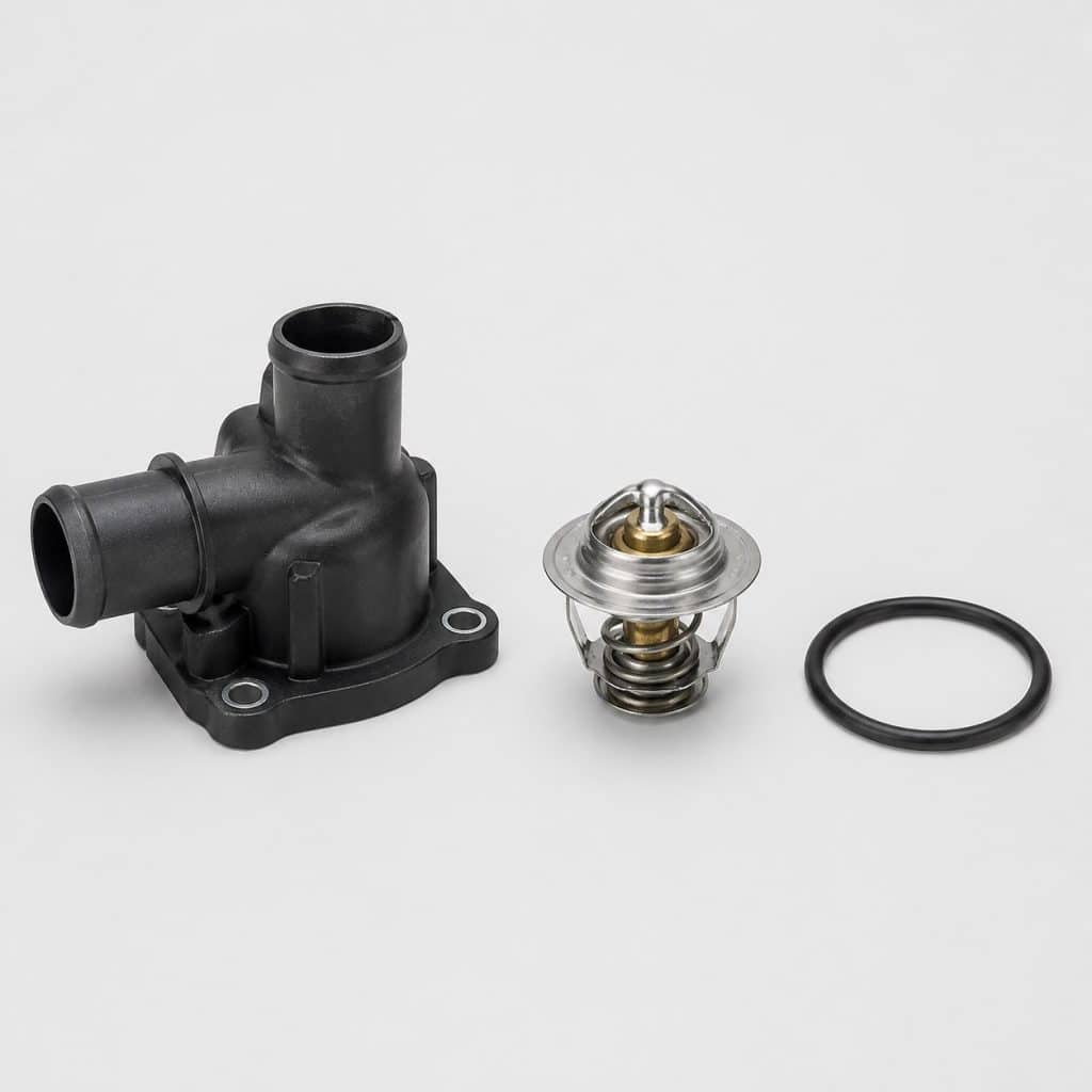 Kit complet thermostat pour citadine : boîtier, valve et joint