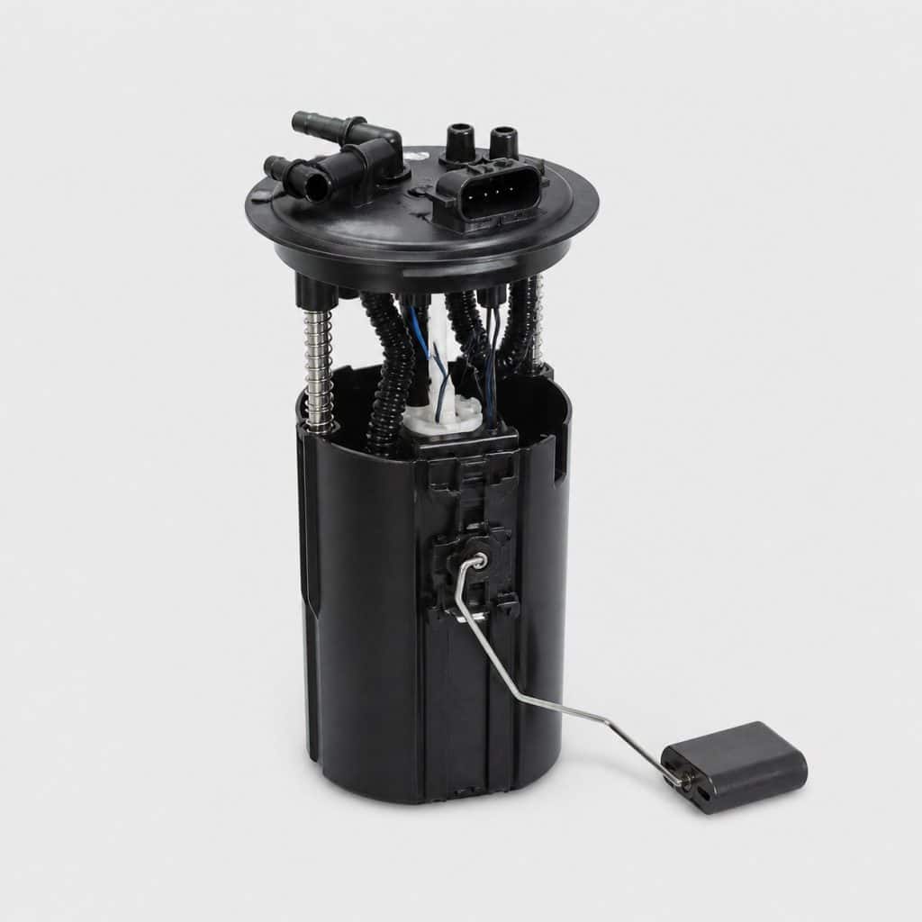 Module de pompe à carburant diesel pour utilitaire léger sur fond neutre