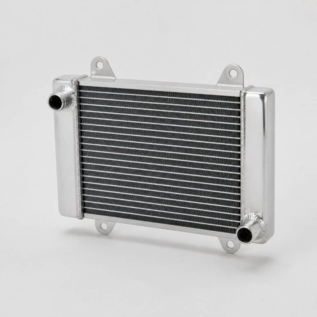Radiateur de refroidissement compact présenté seul sur fond neutre