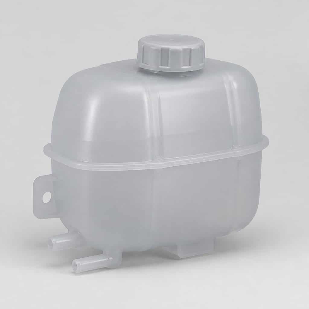 Vase d'expansion complet pour compacte diesel sur fond neutre