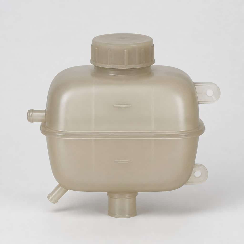 Vase d'expansion complet pour monospace diesel sur fond neutre